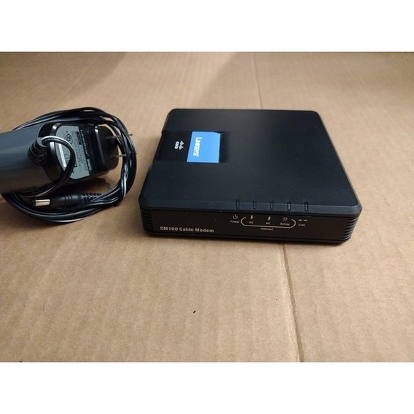 Cisco-Linksys Cable Modem DOCSIS 2.0 with Ethernet USB - CM100 - Picture 2 of 4